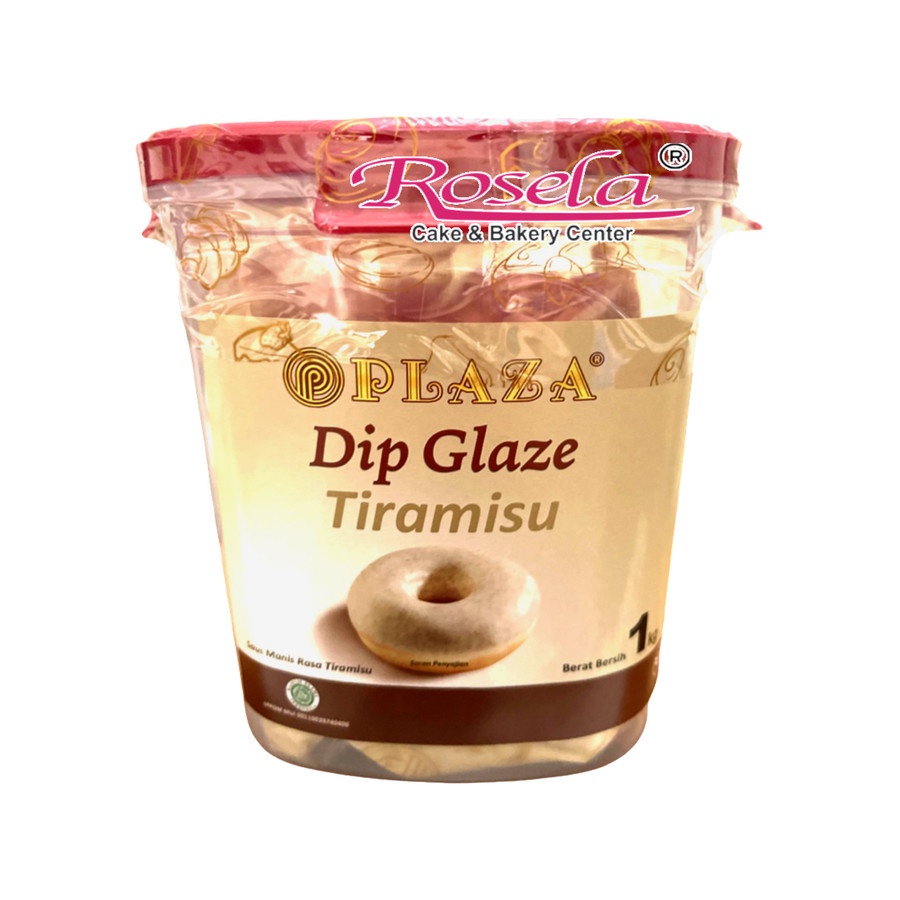 

PLAZA Dip Glaze Tiramisu 1 Kg Glaze Tiramisu Plaza