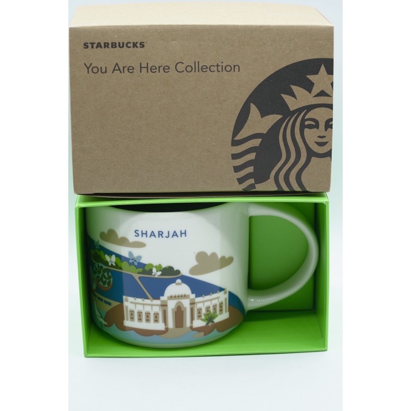 Mug Starbucks You Are Here - Sharjah (Émirats Arabes Unis) - 2022 Neuf Boîte