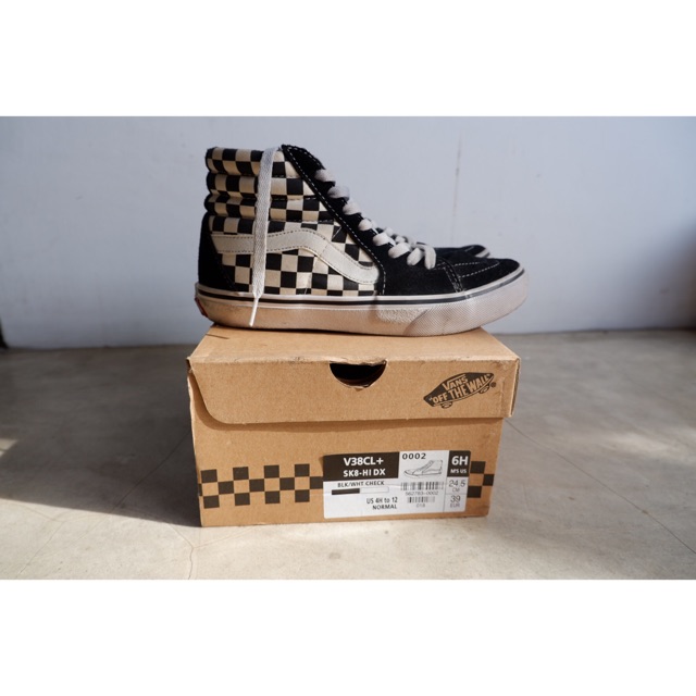 Vans V38CL + Sk8hi Japan Checkerboard