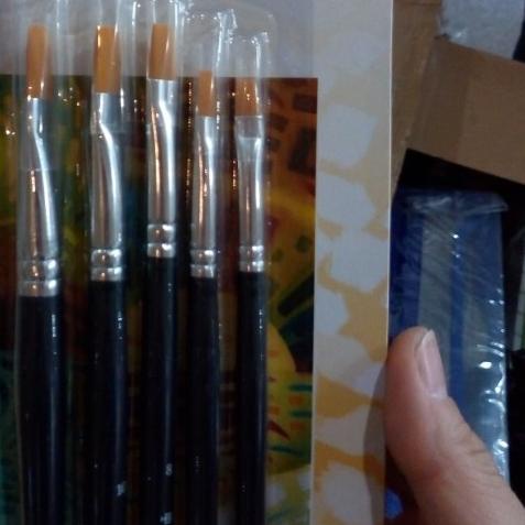 

✷ Art Brush flat /set kuas lukis LYRA High quality ⅎ