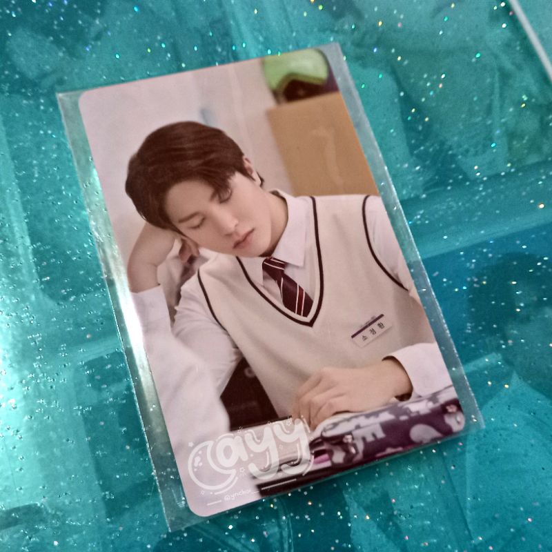 PHOTOCARD TREASURE MYSTERIOUS CLASS WEB DRAMA - JUNGHWAN
