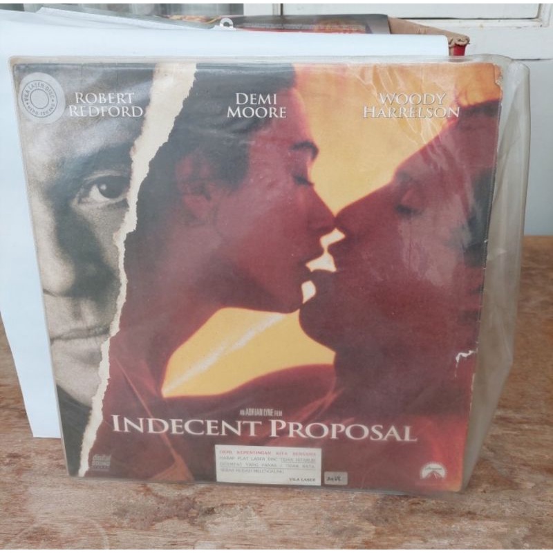 Kaset Laser disc Indecent Proposal