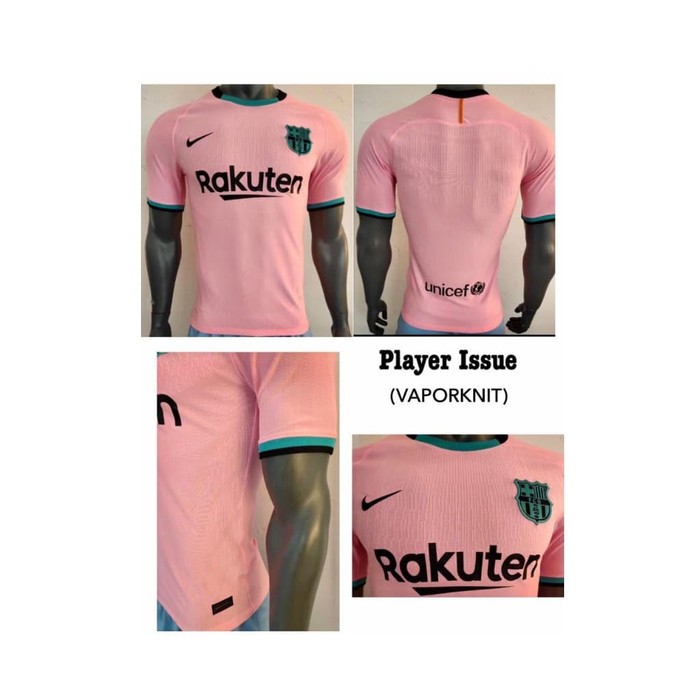 Jersey Baju Bola Barca 3rd Vaporknit Player Issue 2020 2021 Top Quality