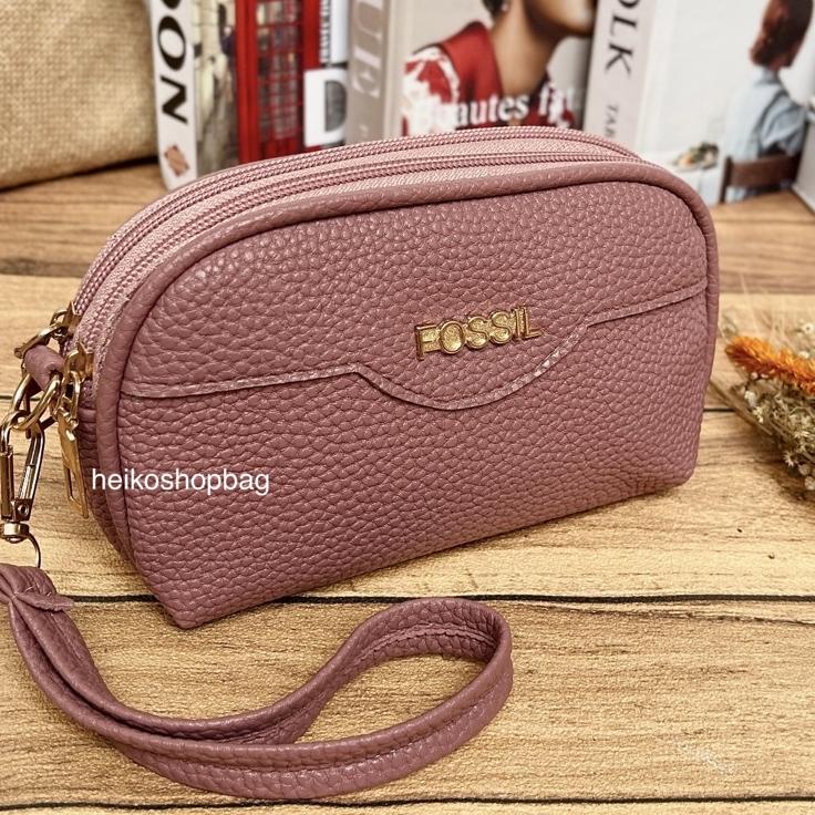 {MURMER} HEIKO - best seller dompet wanita panjang 2ruang serbaguna import - DOMPET OVAL ANGEL 2REST