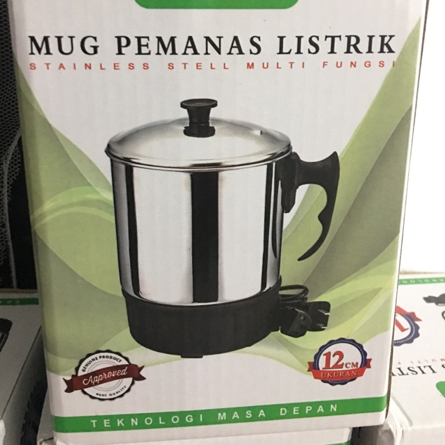 Teko Listrik STAINLESS BAGUS / Pemanas Air Makanan Minuman bahan STAINLESS HIGH QUALITY