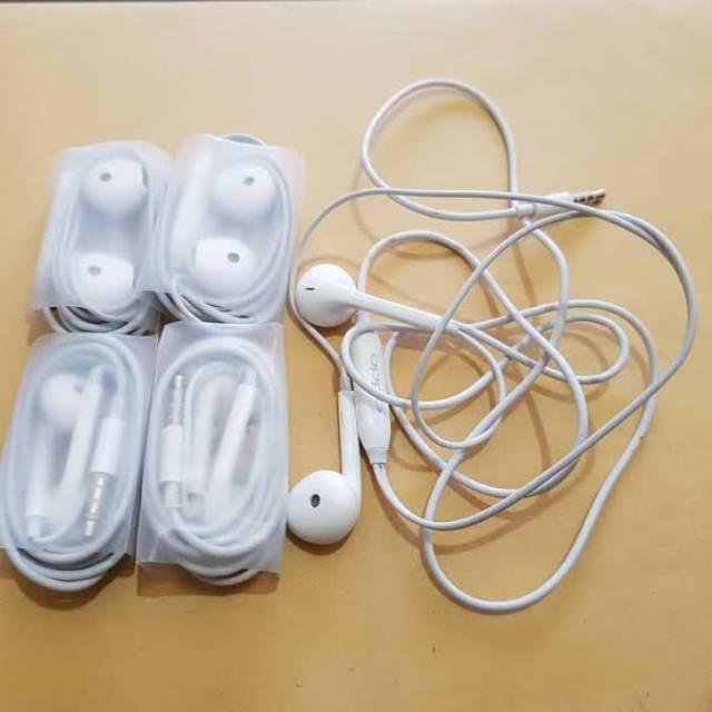 Headset Earphone Cabutan Oppo Vivo Universal Music With Mic Jack 3.5