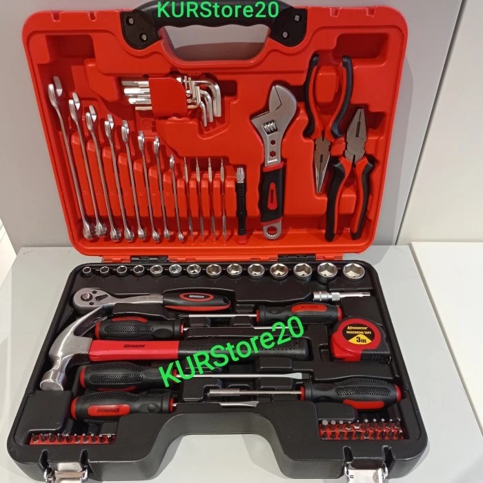 Mekanik Tool kit set 78pc / ORIGINAL KRISBOW set perkakas mekanik 78pc