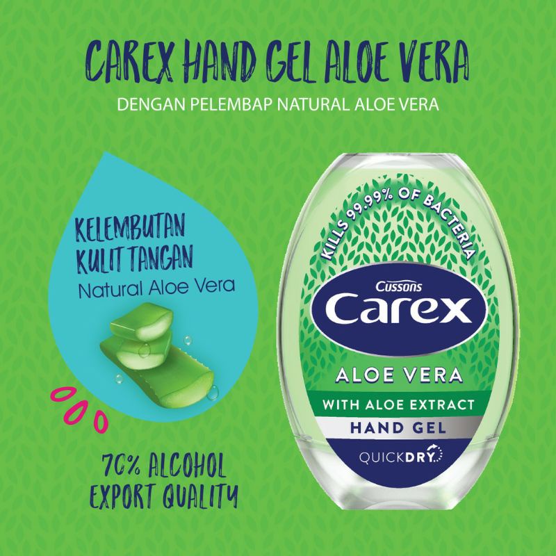 Carex Hand Gel Aloe Vera 50ml