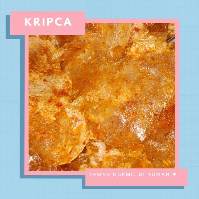 

Keripik kaca pedaaasss bingit 150 gram cemilan enak pedas asin murah enak