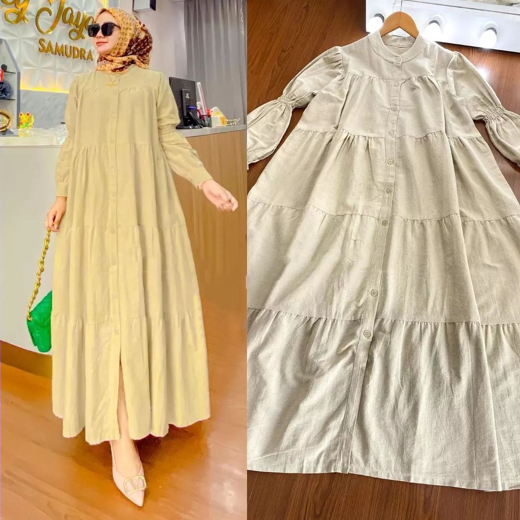 ZOYA MAXI BL KATUN RAYON LD 110 CM PB 138 CM ( BACA DESKRIPSI SEBELUM ORDER ) Gamis Dewasa Gamis Murah Meriah Promo Gamis Wanita Terbaru 2022