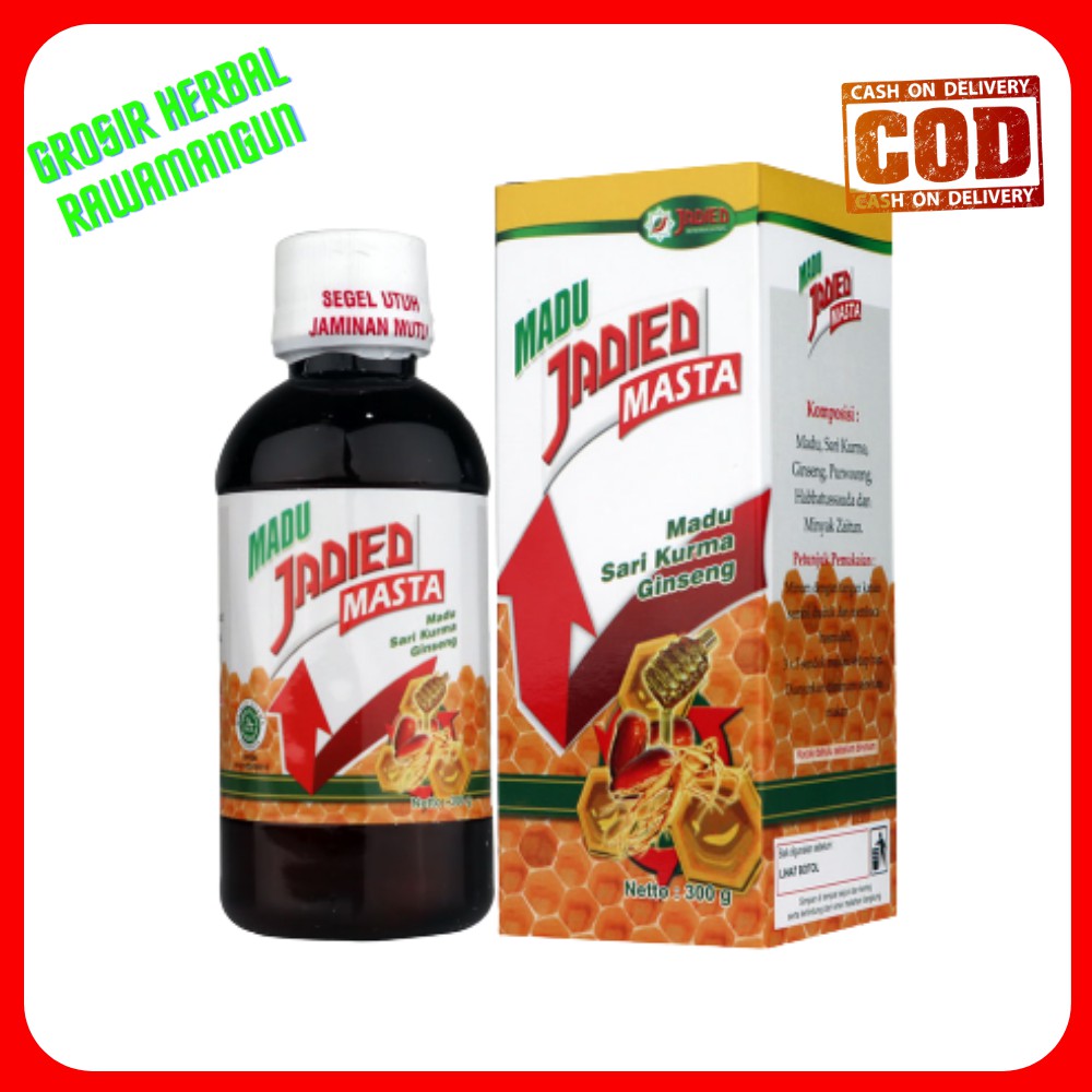 

Jadied Masta Madu Stamina Netto 300 gr