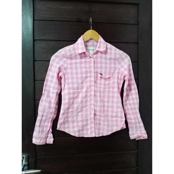 Abercrombie kemeja Anak 7-8 tahun 816.second branded fashion Anak perempuan.preloved fashion clothes