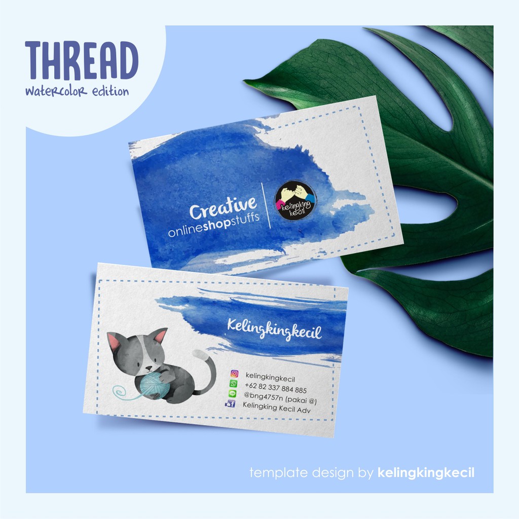 

Cetak Kartu Nama ~ THREAD ~ Desain unik Proses Cepat