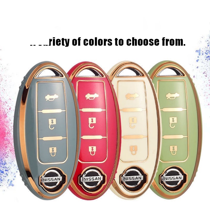 Casing Kunci Remote Mobil Bahan Tpu Anti Gores Untuk Nissan Almera Grand Livina