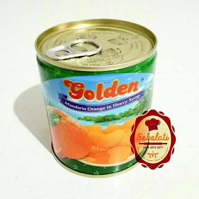 Golden Jeruk Mandarin Orange Kaleng  312gr Shopee Indonesia
