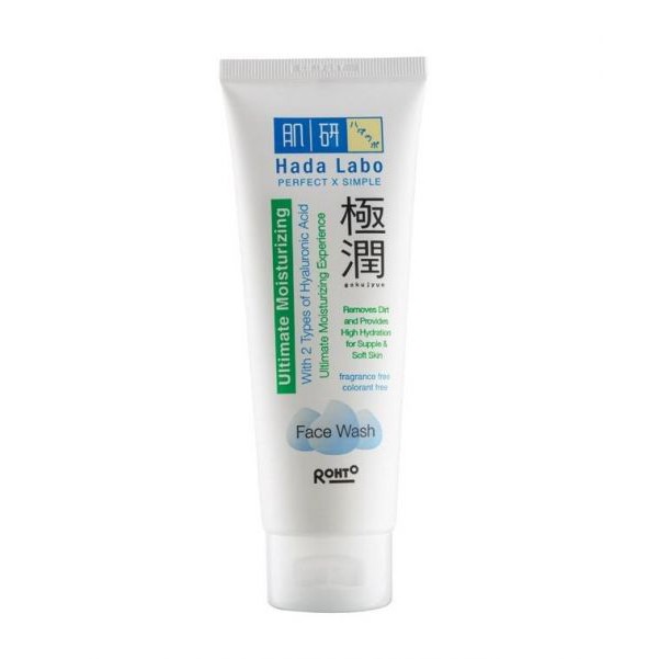 HADA LABO Gokujyun &amp; Shirojyun Ultimate Moisturizing FACE WASH / SABUN WAJAH HADALABO BPOM