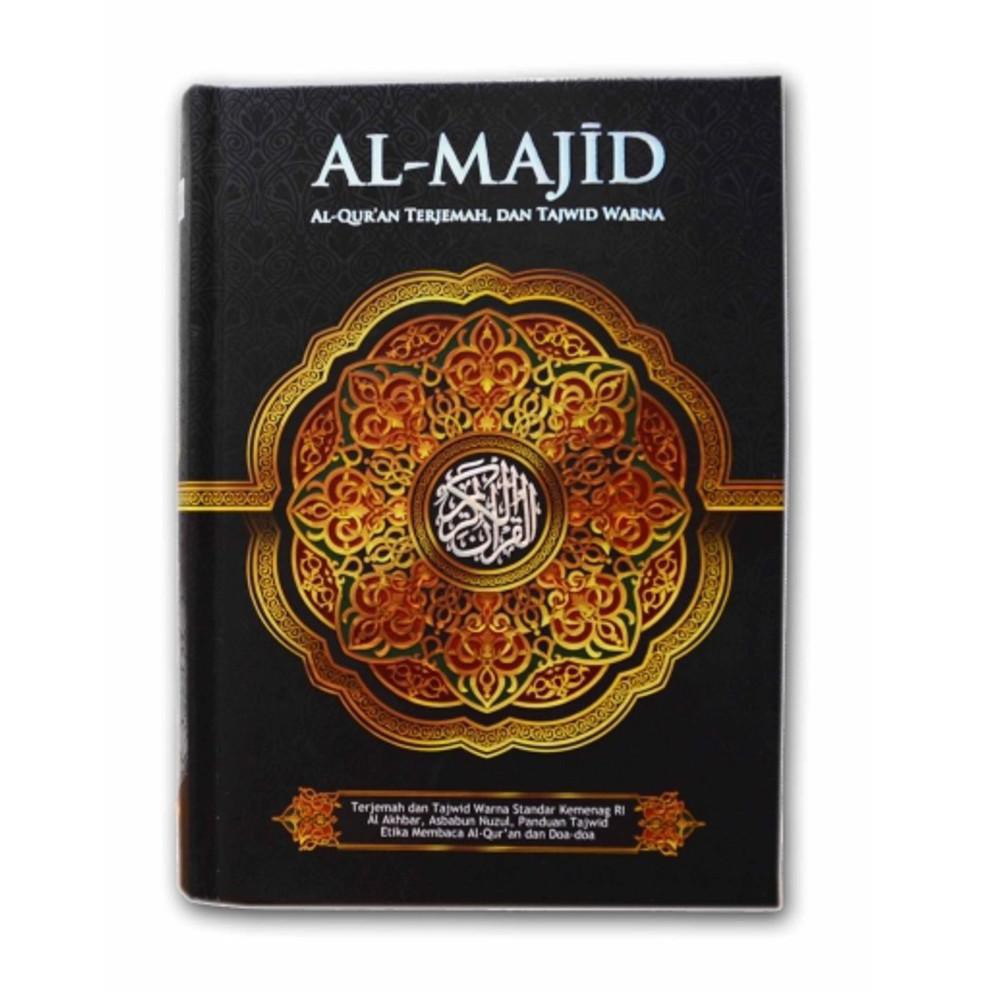 Al quran Terjemahan dan Tajwid Warna A4 (BESAR) Al Majid AL QUR'AN AL MAJID