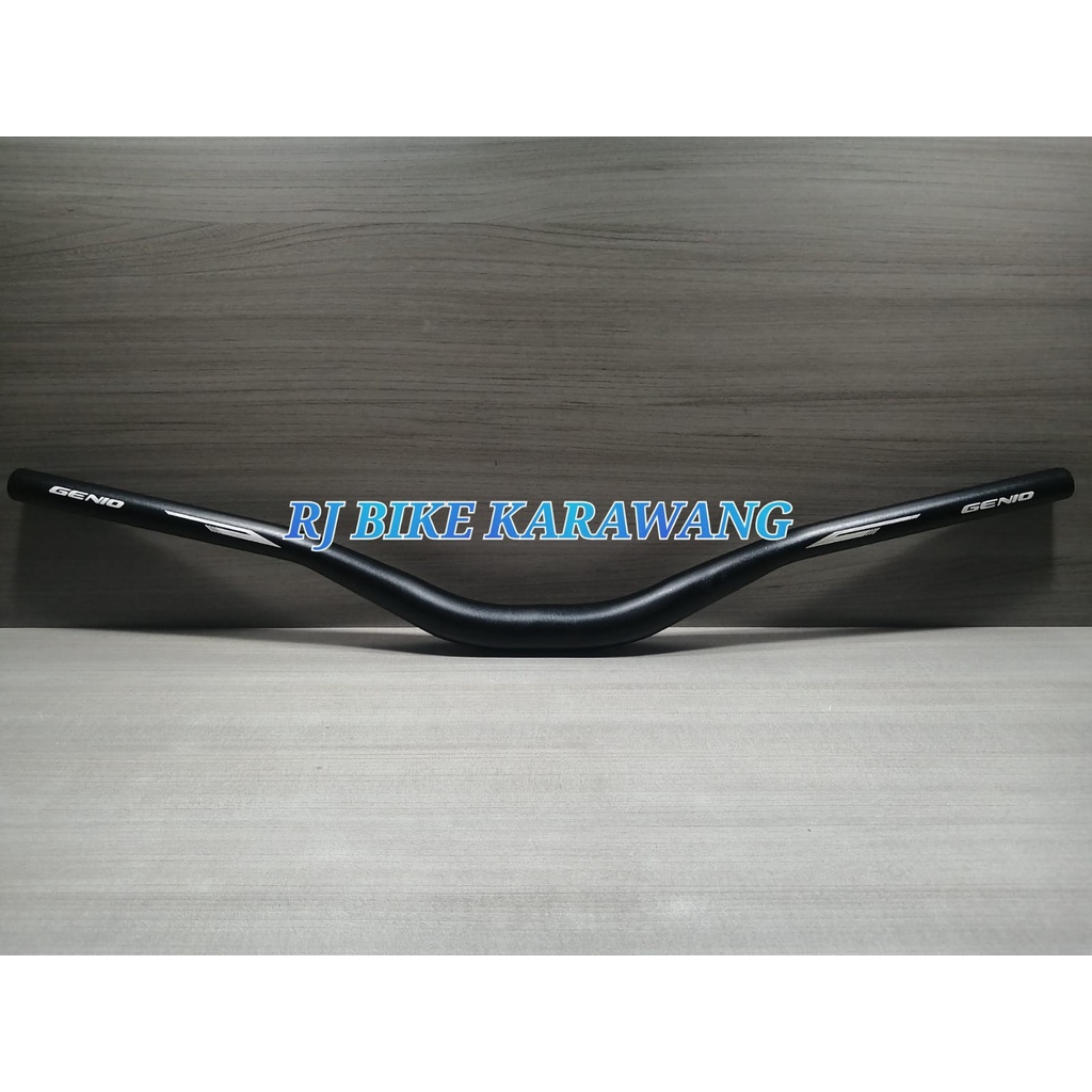 HANDLEBAR MTB GENIO OVERSIZE 31.8 BK HB01 RISE 30 700MM