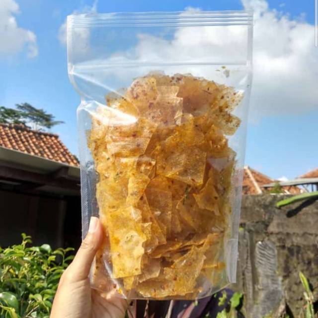 

keripik kaca / kripik kaca / kripca / kripik beling / keripik beling rasa pedas gurih murah