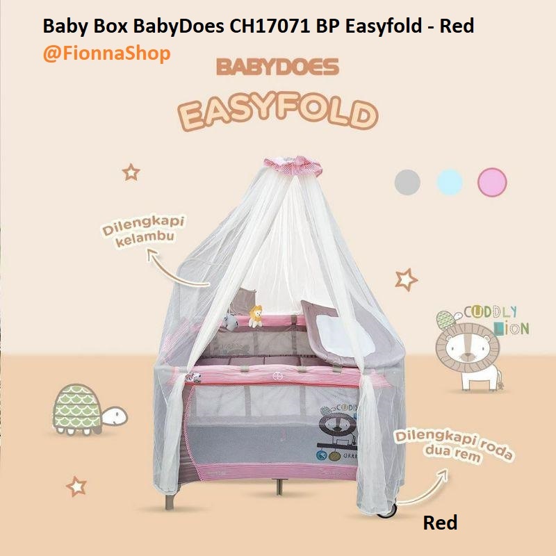 Baby Box BabyDoes CH 17071 BP Easyfold / Ranjang tempat tidur bayi