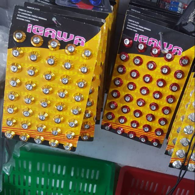 Baut 10 kunci L plus monel