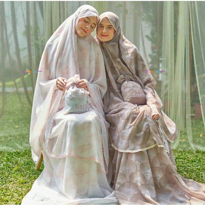 Mukena sisesa set ainun & prayer set sakinah