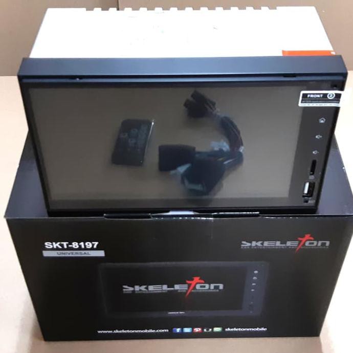 TV Mobil Headunit Double din Skeleton SKT-8197 / SKT - 8197