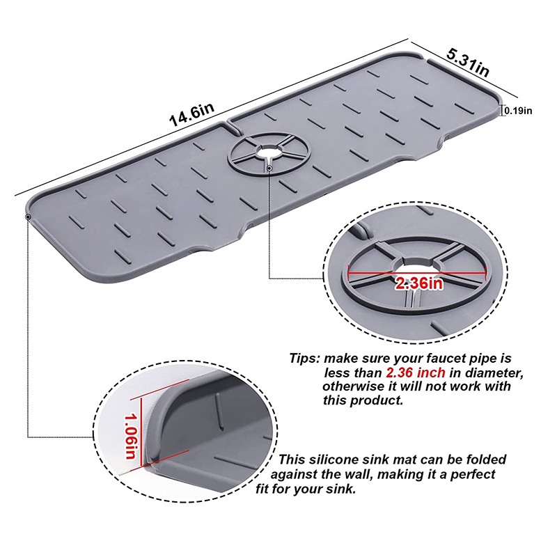 Pelindung Keran Air Bahan Silikon Untuk Dapur / Kamar Mandi