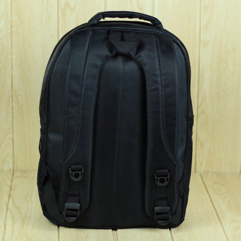 Tas Punggung Pria Polo Hitam Tebal Ransel Sekolah Awet Harga Murah Bonus Raincover Backpack Pria Wanita Tas Polo Laptop Kuat