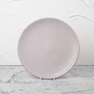  PIRING  KERAMIK  DINNER PLATE 10 5 INCH STONE  GRISS KOALA 
