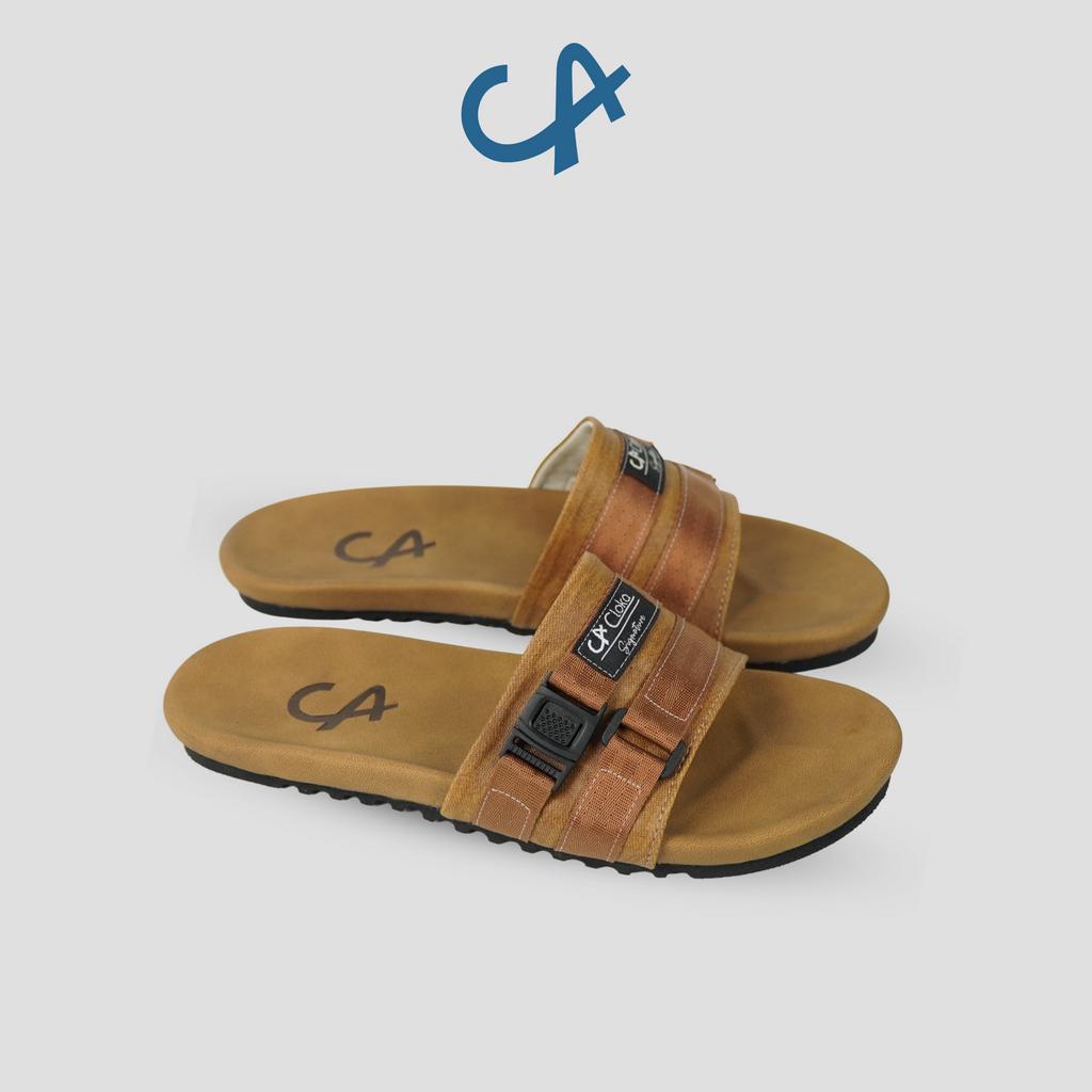 Sandal Slide Pria Distro Slippers - Cloka Enzo