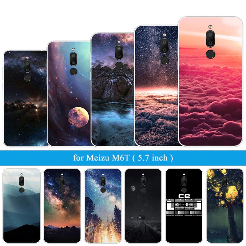 Terlaris 5.7" For Meizu M6T Case Shell for Meizu M6T Black Cover Soft Mobile Phone Case for Meizu