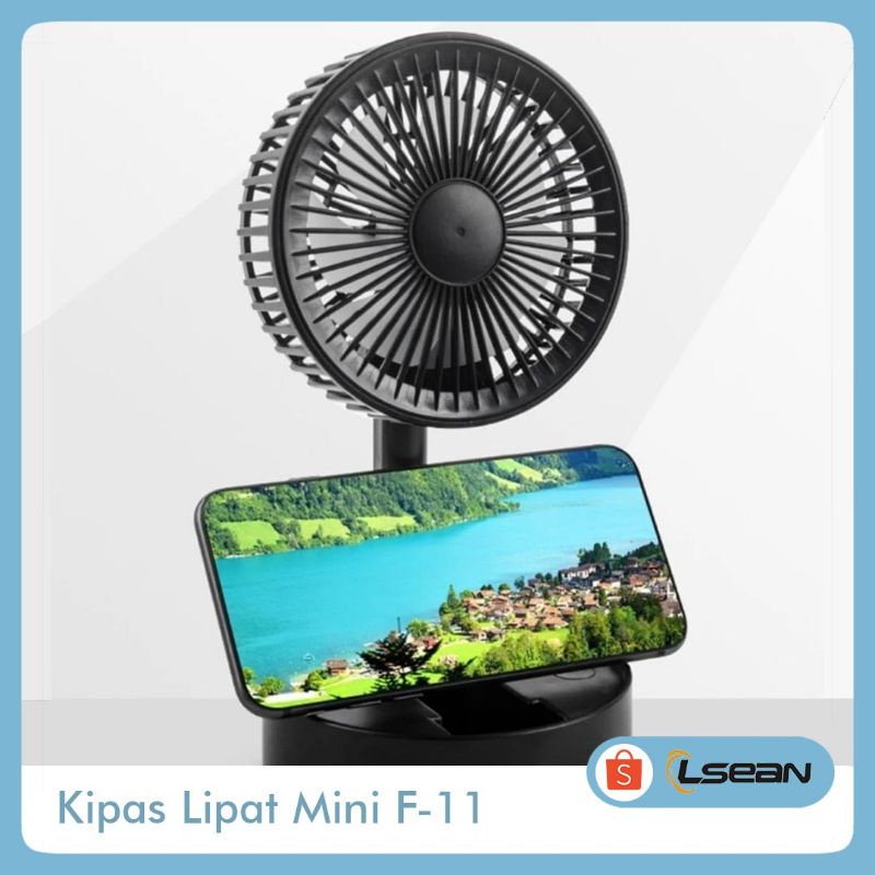 KIPAS LIPAT MINI USB /KIPAS ANGIN PORTABLE USB RECHARGEABLE