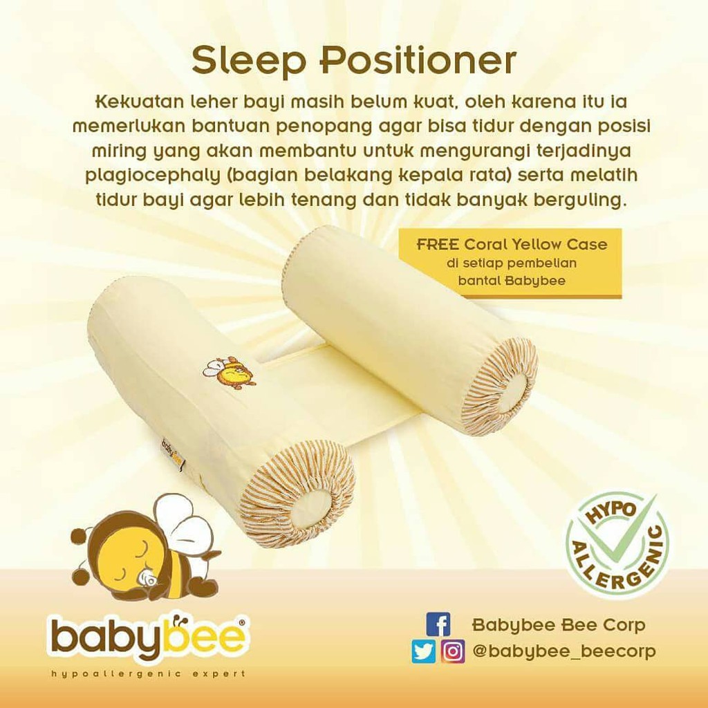 BabyBee Sleep Positioner - Baby Bee Guling Balyi