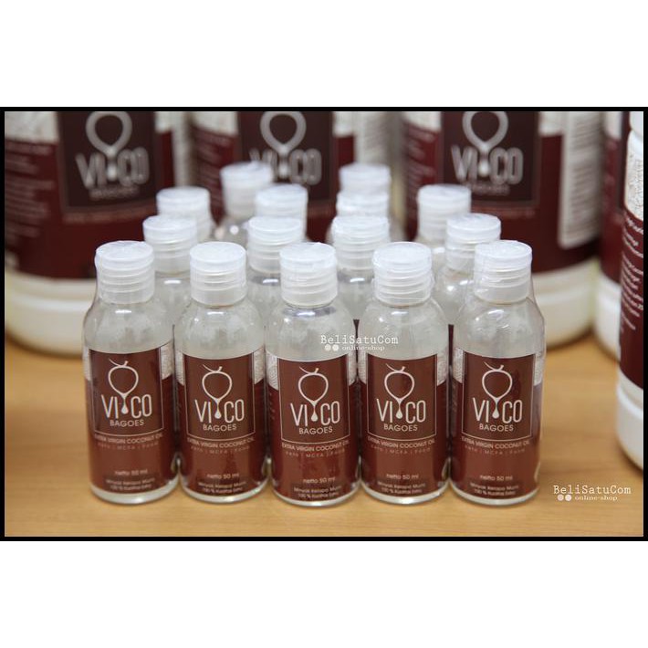 

SUPER AMPUH VCO VICO BAGOES 50ML .. VIRGIN COCONUT OIL 100% MURNI MINYAK KELAPA