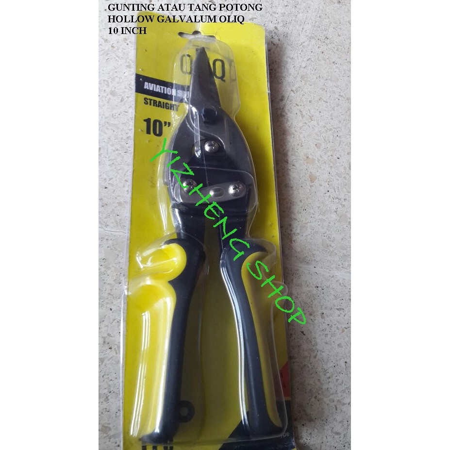 GUNTING/TANG POTONG HOLLOW (GALVALUM/BAJA RINGAN) OLIQ 10"
