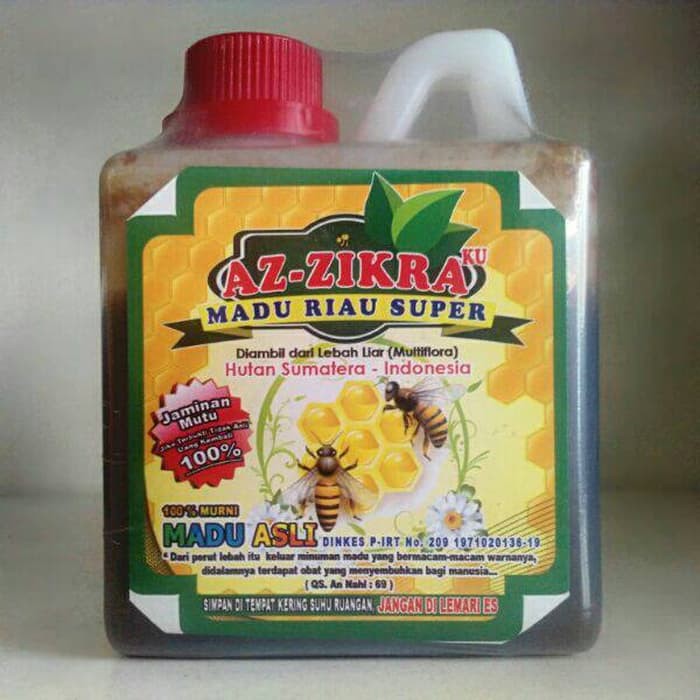 

Madu Hutan Riau Super Az Zikra 500 Gram