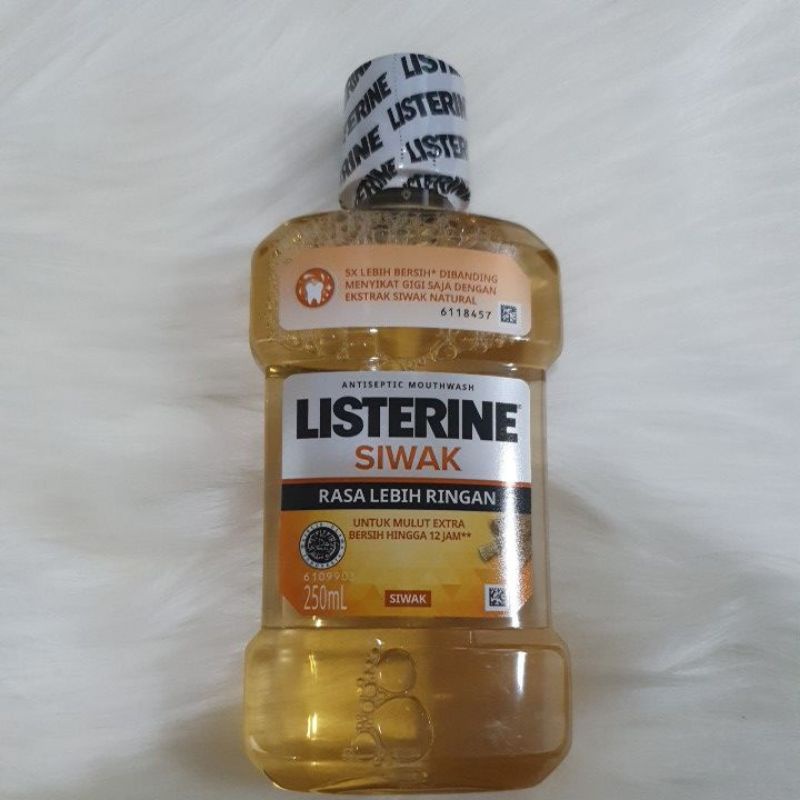 LISTERINE ANTISEPTIC MOUTHWASH 250ML