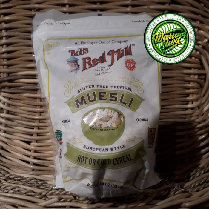 

Bob's red mill gluten free tropical muesli 397 gram