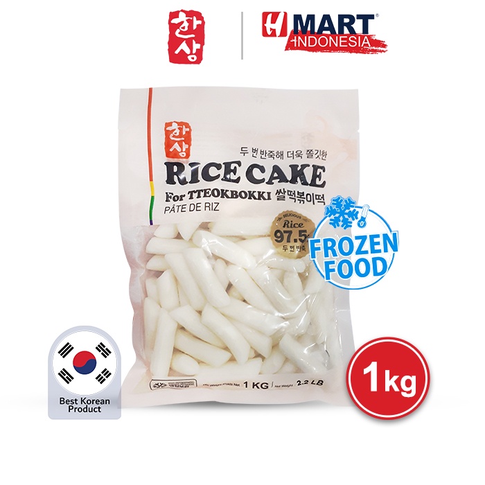 

Rice Cake Tteokbokki - Kue Beras Korea 1KG