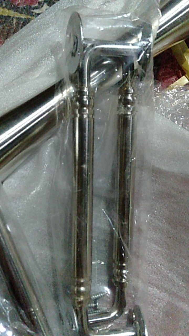 Handle Pintu Rumah Full Kuningan Dahlia Gold 32 Cm Tarikan Pintu Gagang Pintu Kunci Pintu Minimalis