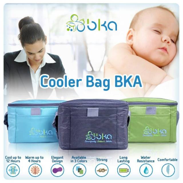COOLER BAG BKA FREE 2 BOTOL BKA, 1 ICE GEL