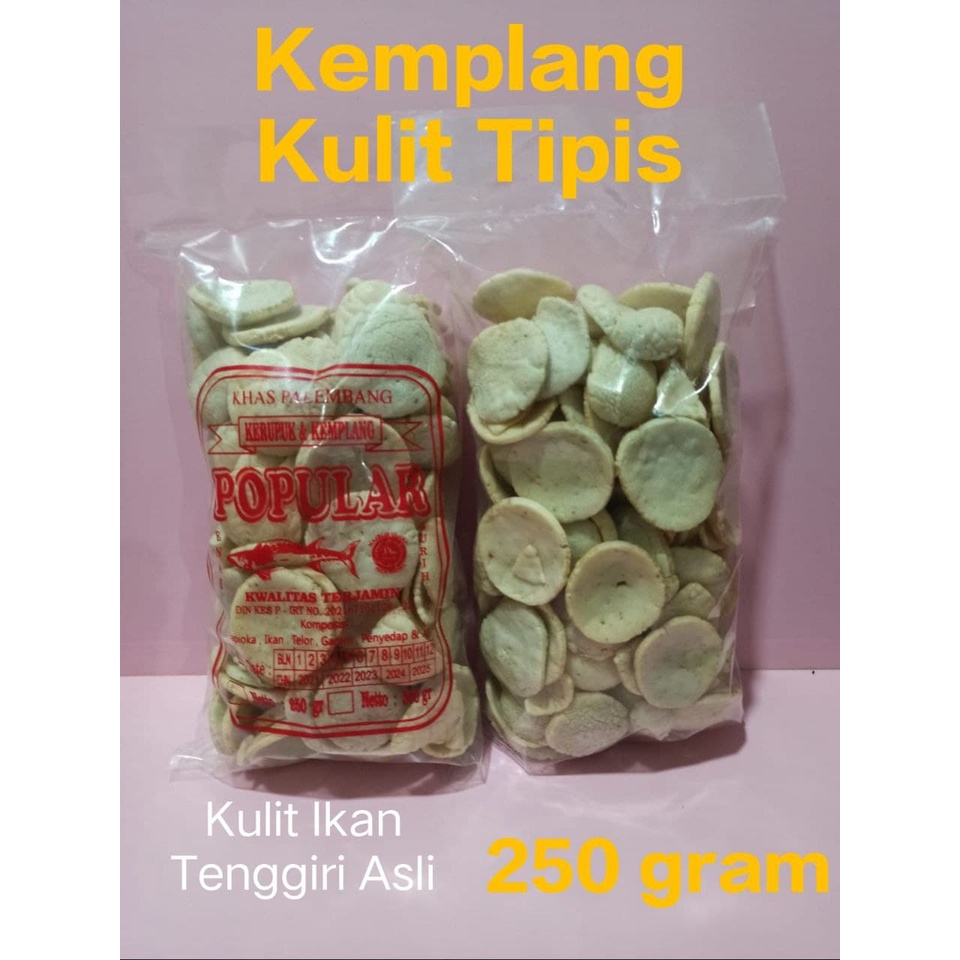 

Kemplang Kulit Tipis Super