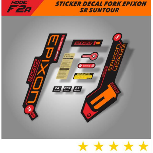 Harga SR Suntour Sticker Terbaru Agt 2025 | BigGo Indonesia