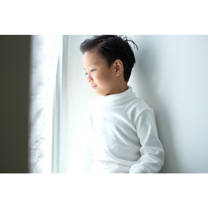 Turtle neck anak laki laki fashion anak laki laki kaos anak bahan rib hyun long sleeve rainkidswear-7