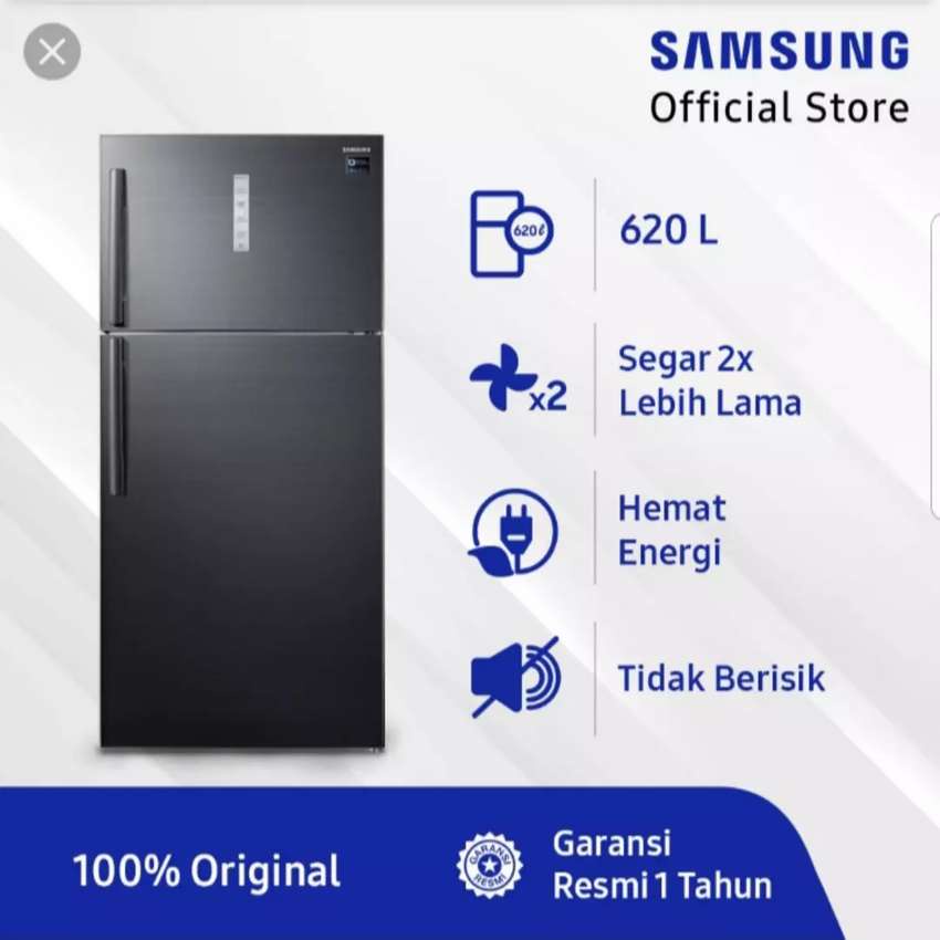 Kulkas SAMSUNG RT62K7011BS Garansi Resmi Samsung