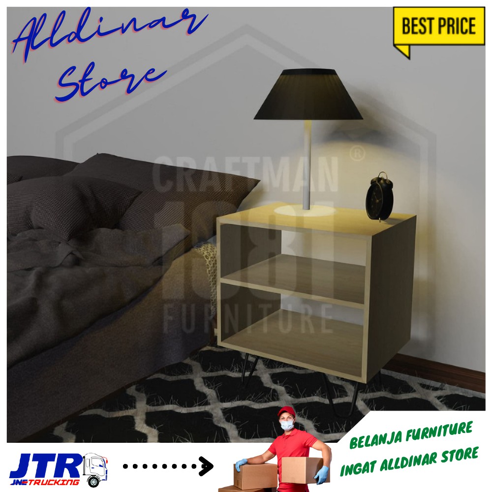 Meja Nakas Minimalis Samping Tempat Tidur