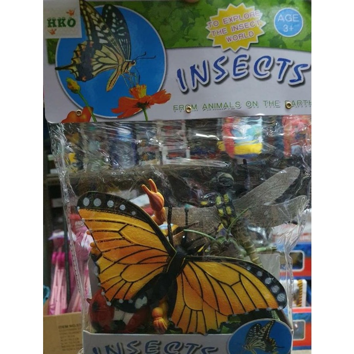 Mainan Anak Figure Binatang Serangga Insect World