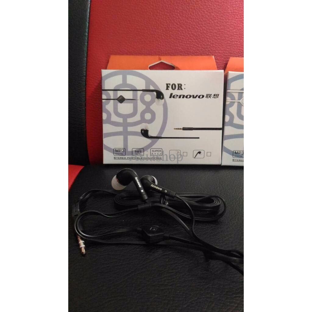 Headset Earphone Lenovo Original 99% Handsfree