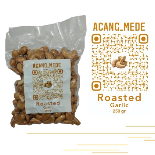 

Kacang Mede Rasa Garlic 250gr